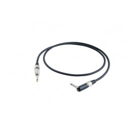 PROEL STAGE STAGE185LU3 STAGE Series kabel instrumentalny wtyk Jack 6.3 mono - wtyk kątowy Jack 6.3 mono, dł. 3m